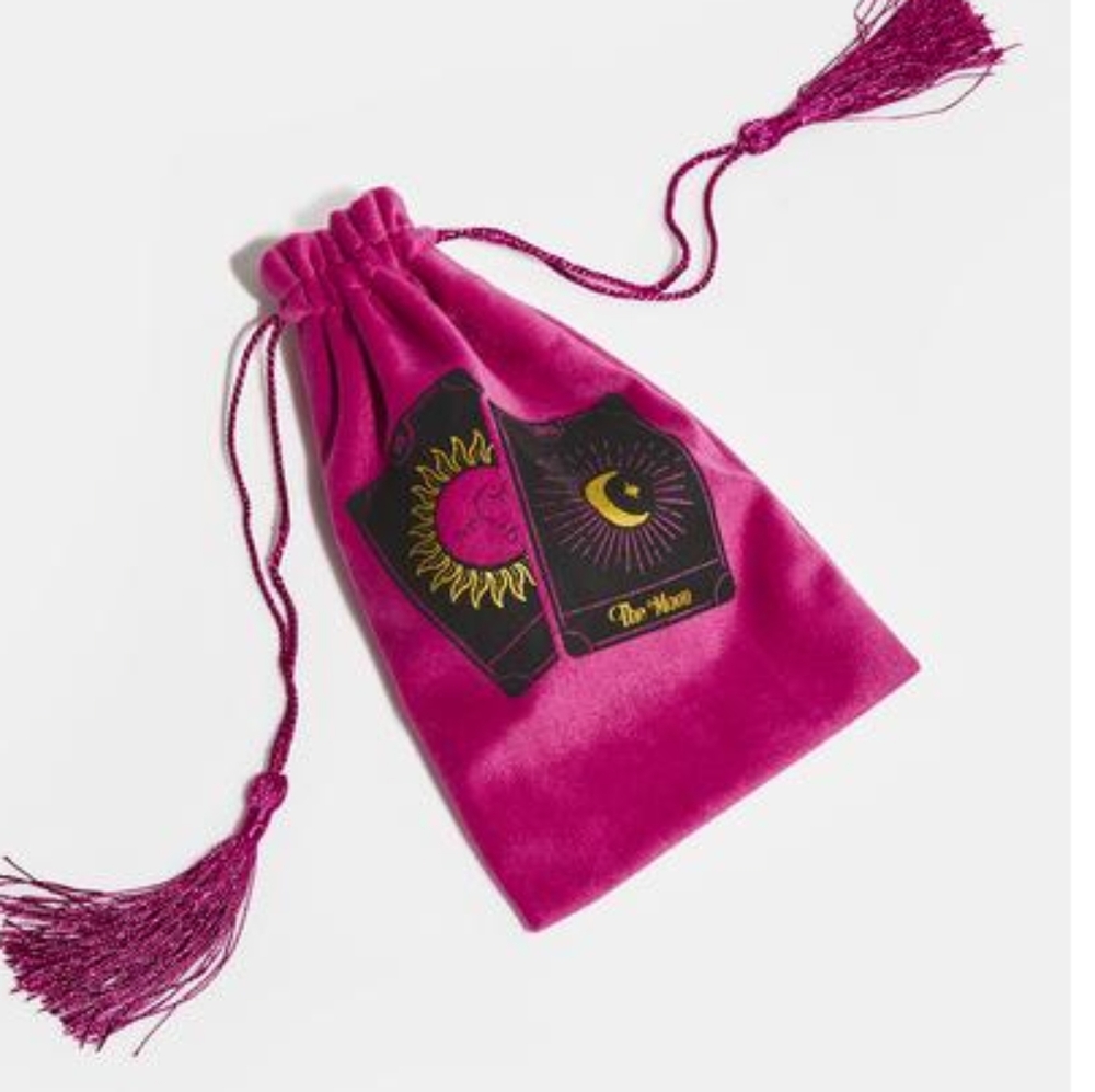 CELESTIAL MOON DRAWSTRING POUCH - Picture 1 of 2